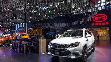 רכב היברידי נטען של חברת BYD