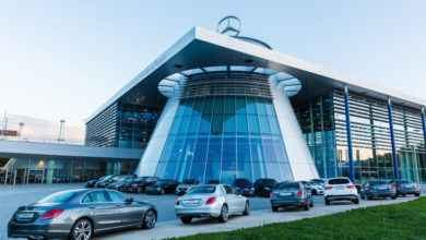 מטה מרצדס-בנץ בשטוטגרט שבגרמניה