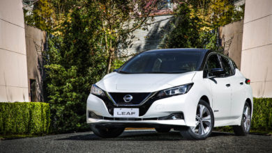 ניסאן ליף לבנה