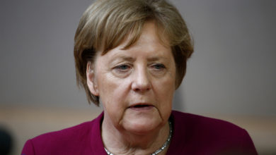 קנצלרית גרמניה אנג׳לה מרקל בבריסל שבבלגיה 2019