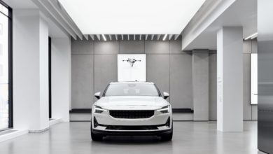 אולם תצוגה של פולסטאר, נקרא גם Polestar Spacea