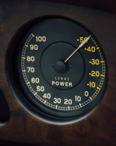 לוח המחוונים של הלונאז רולס רויס פנטום V