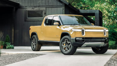 ריביאן R1T צהובה חשמלית