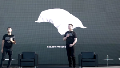 אילון מאסק ביום הסוללה של טסלה