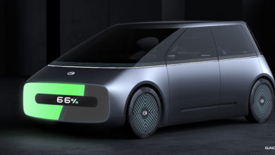 העיצוב החיצוני של הרכב החשמלי GAC מוקה