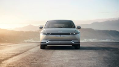 איוניק 5 החדשה מבית יונדאי מבט מקדמת הרכב