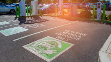חניה ייעודית לרכב חשמלי בארצות הברית