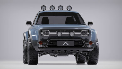 אלפא מוטור וולף חשמלי מבט מקדמת הרכב