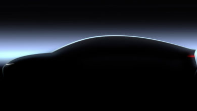 סקיצה ראשונית של הסדאן החשמלי מבית פולקסווגן בפרויקט טריניטי