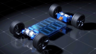 פלטפורמה לרכב חשמלי עם ארבעה מנועים חשמליים של ימאהה