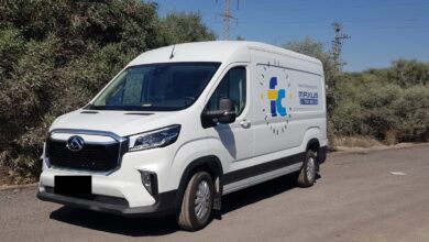 ואן מסחרי חשמלי של מקסוס E-Deliver 9