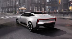 פולסטאר Precept מבט מאחורי הרכב