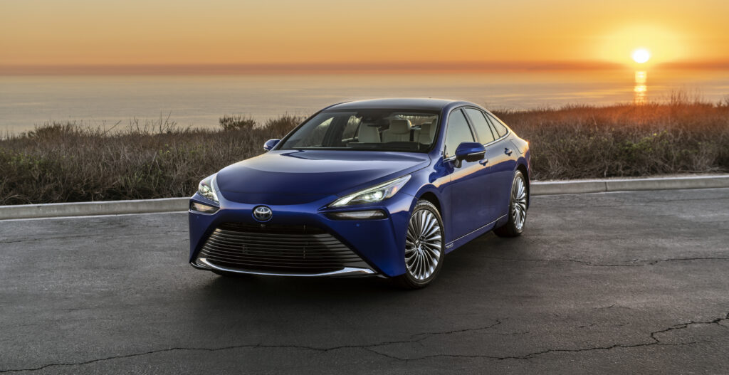 טויוטה מיראי מבוססת תא דלק מימני מודל 2021