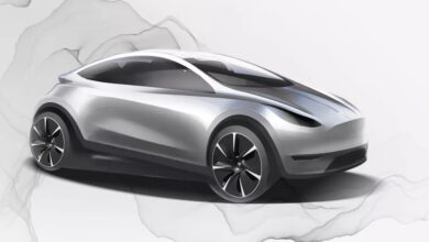 הדמיה של טסלה מודל 2, הרכב החשמלי הקומפקטי של טסלה