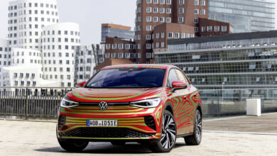 פולקסווגן ID.5 GTX עיצוב ראשוני מבט מקדמת הרכב