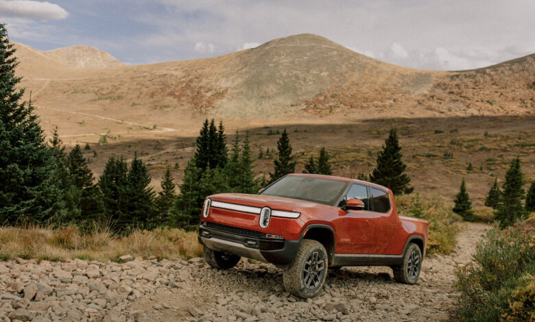 ריביאן R1T בשטח