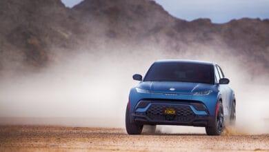 פיסקר אושן חשמלי בשטח