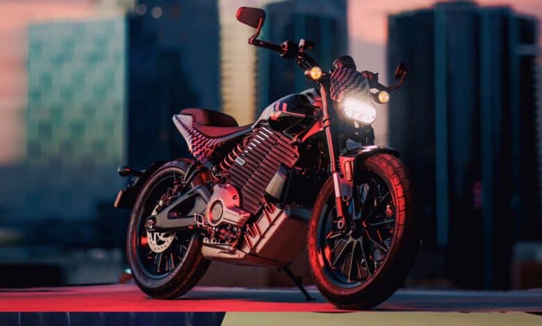 אופנוע חשמלי מבית הארלי דיוויסון LiveWire דל מאר