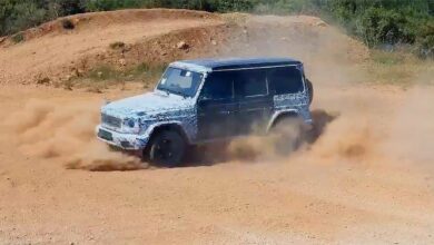 ה-EQG, ה-G החשמלי של מרצדס מסתובב על המקום