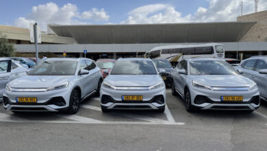 רכבי BYD אטו 3 בישראל