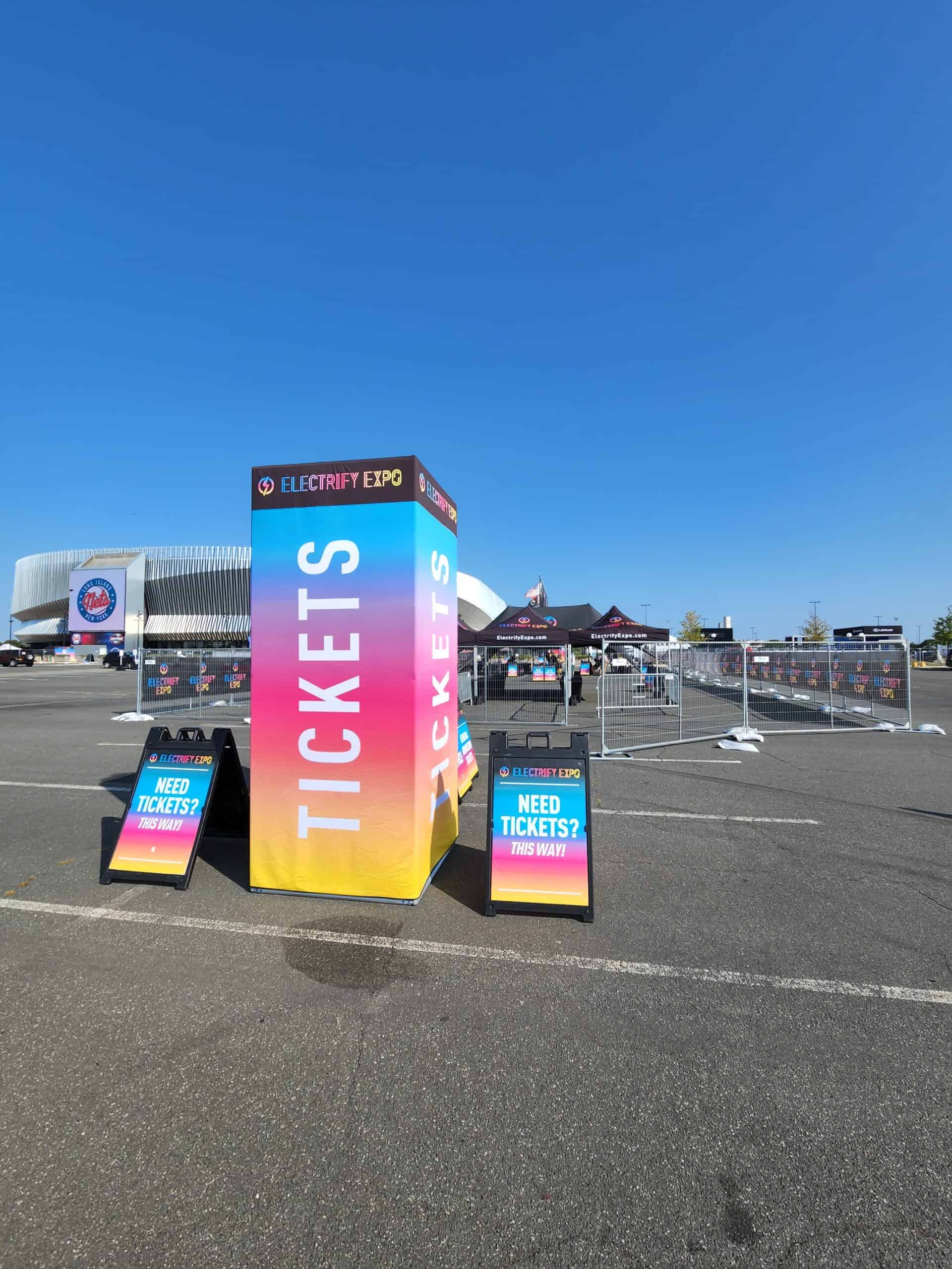 הכוונה לכרטיסים תערוכת Electrify Expo