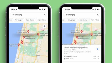 עמדות טעינה בגוגל מפות