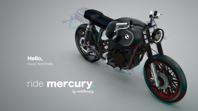 אופנוע שהומר לחשמלי