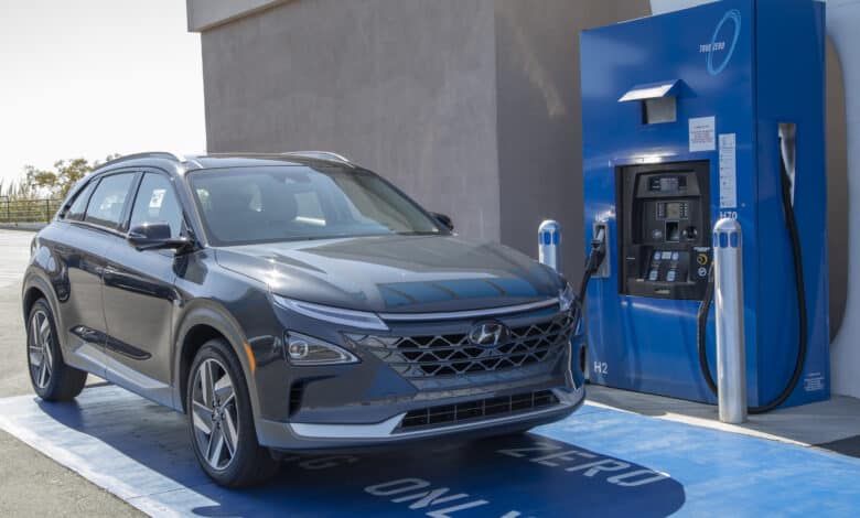 יונדאי נקסו בתחנת מימן