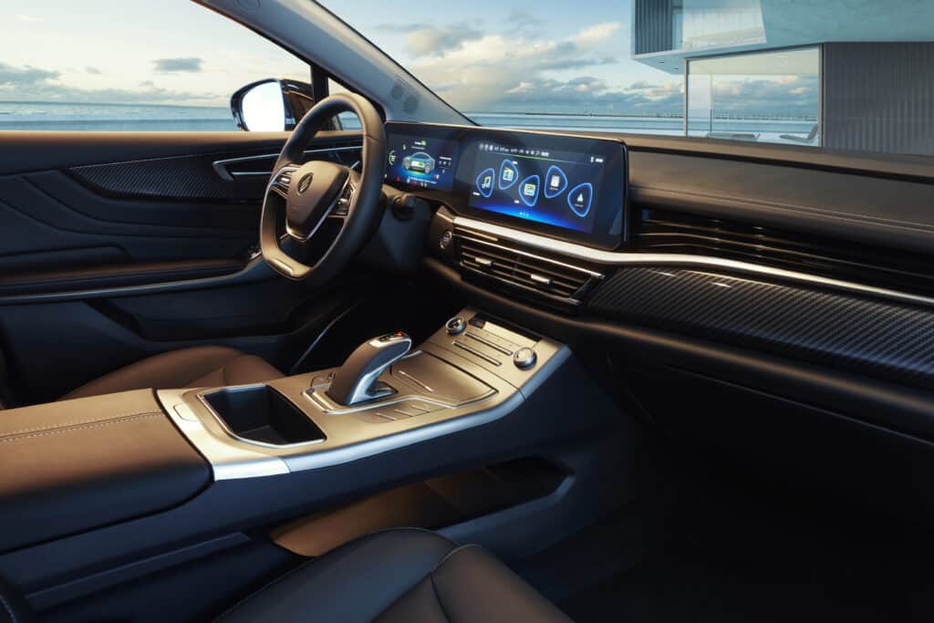 פנים הרכב של EVEASY לימו