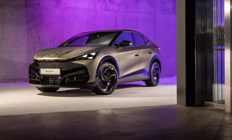 מבט קדמי על קופרה טווסקאן רכב הפנאי החשמלי החדש המבוסס על פלפטורמת MEB של קבוצת פולקסווגן
