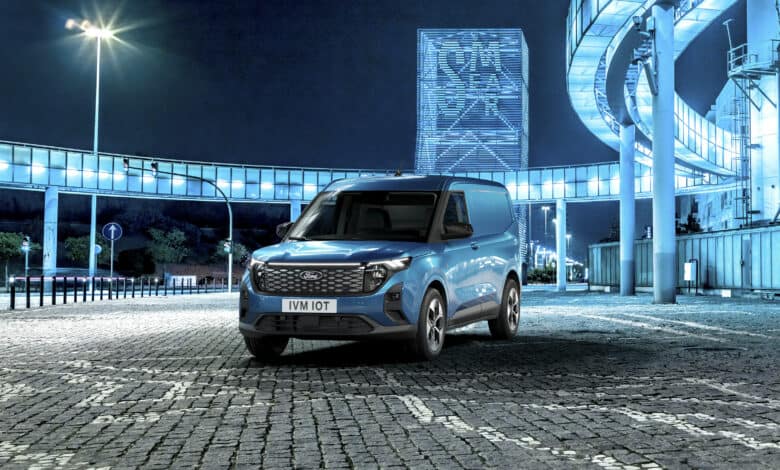 פורד E טרנזיט חשמלית לעיר