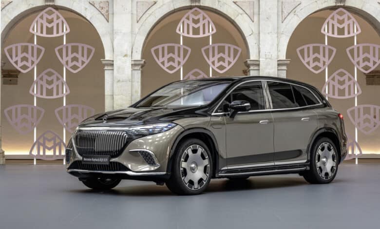 מרצדס מייבאן EQS SUV 650 חשמלית