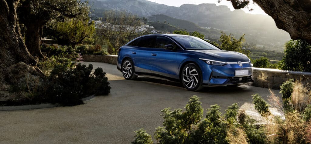 פולקסווגן ID.7 בדרכים