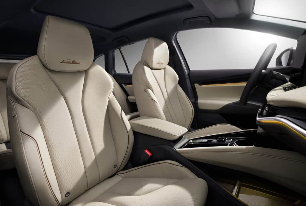 המושבים הקדמיים בסקודה אנאיק L&K