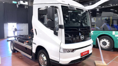 משאית חשמלית, BYD ETM6, בכנס להנדסת רכב ותחבורה חכמה