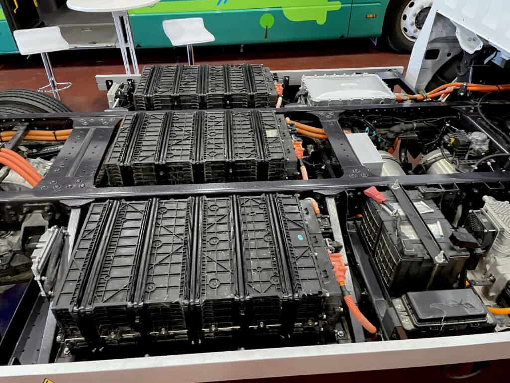 סוללות של המשאית החשמלית BYD ETM6