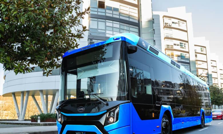 אוטובוס חשמלי מבית BYD