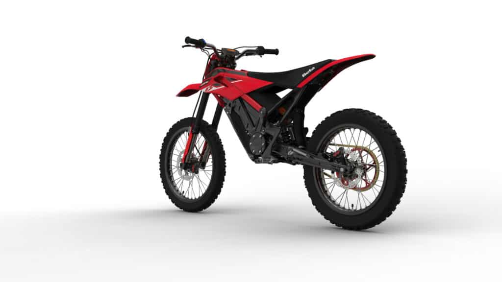 אופנוע חשמלי בטא אספלורר 2024 מבט צד