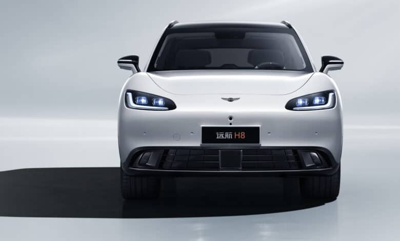 רכב חשמלי מסוג DAYUN H8