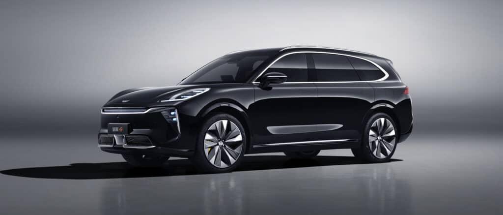 רכב חשמלי מסוג DAYUN H9