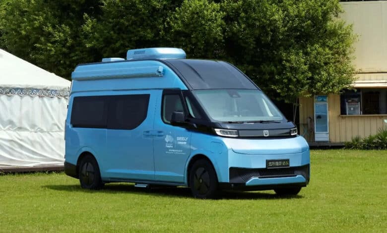 סופר וואן חשמלי של ג׳ילי