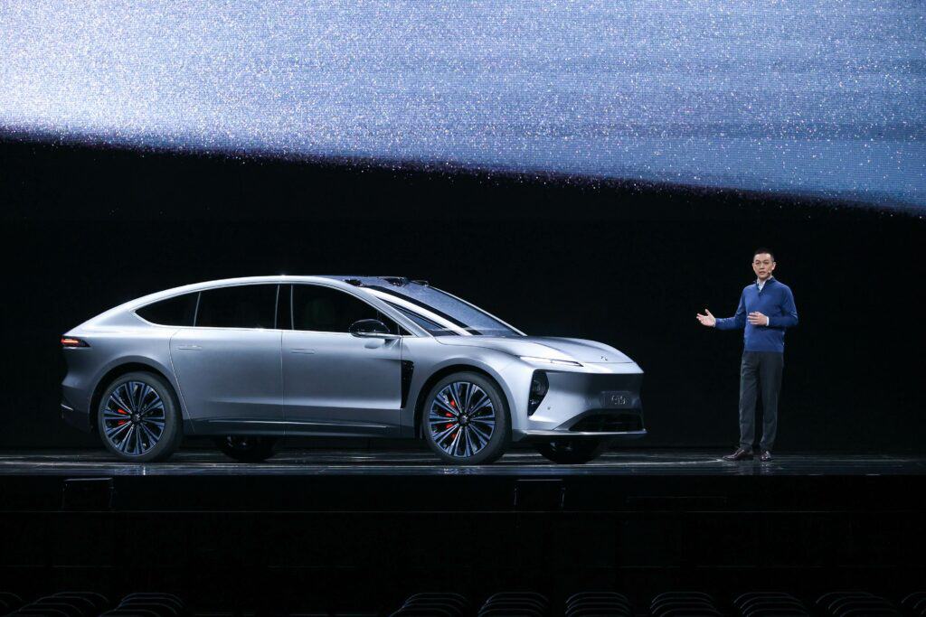 החשיפה של הניו ET9 החשמלי באירוע Nio Day בסין