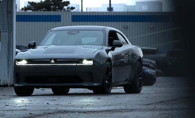 דודג׳ צ׳ארגר EV חשמלי בגרסת קדם ייצור