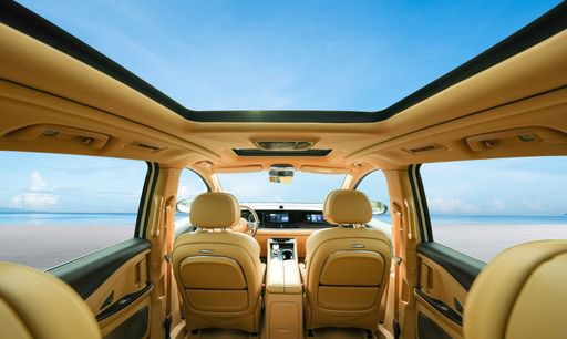 חלקו האחורי והמושבים האחוריים של Voyah דרים