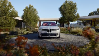 ב.מ.וו Neuve Klasse מבט קדמי על רכב הקונספט