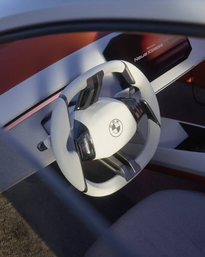 פנים הרכב וסביבת הנהג של Vision Neue Klasse X