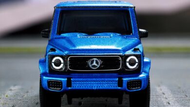 מודל של מרצדס G קלאס חשמלי EQ