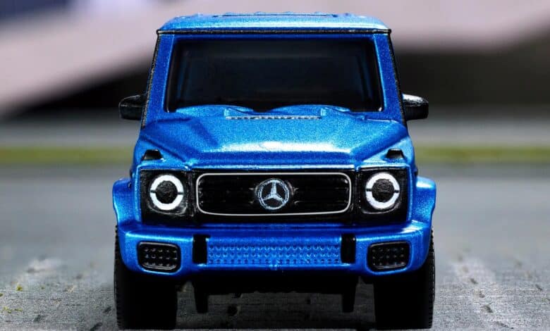 מודל של מרצדס G קלאס חשמלי EQ