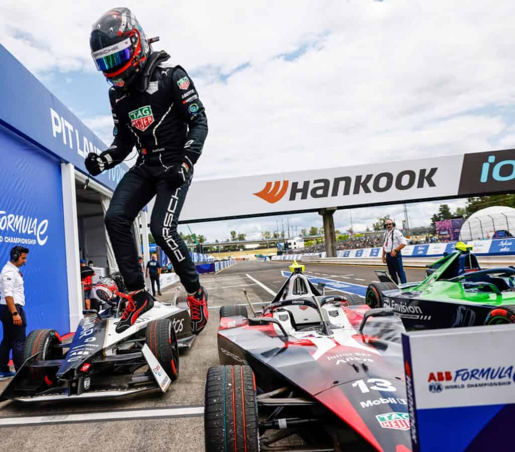 אנטוניו פליקס בסיבוב האחרון בעונה 2023-24 של פורמולה E 