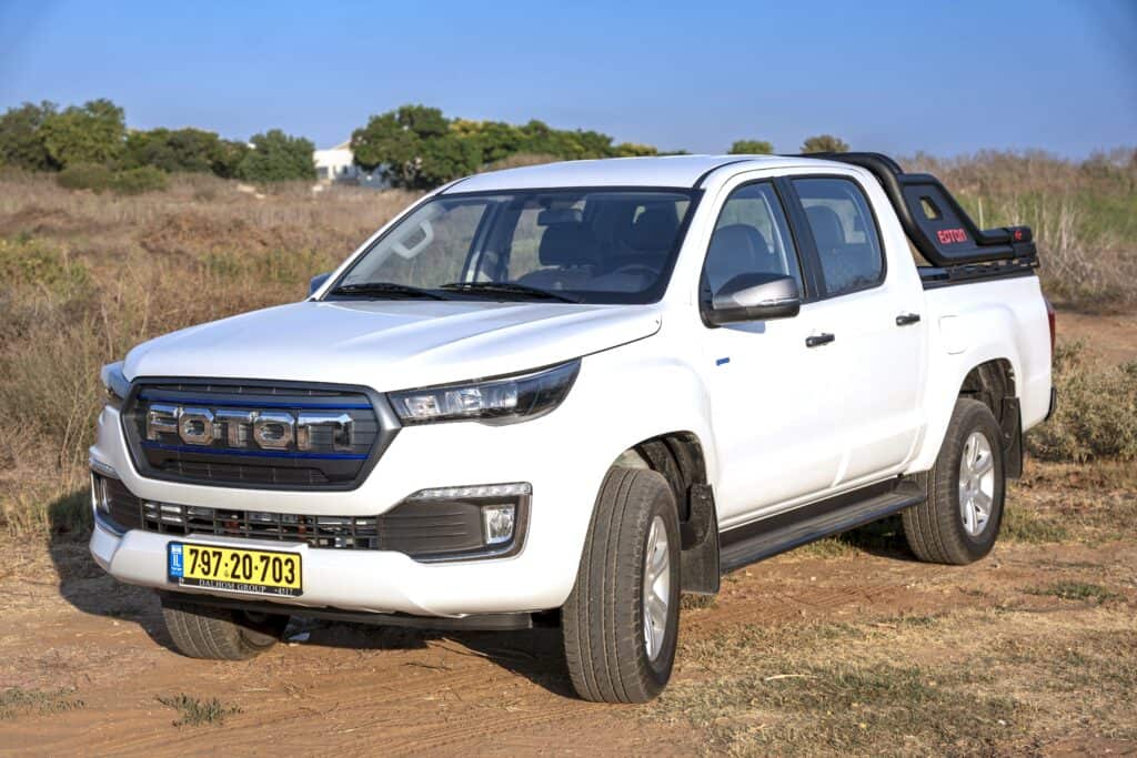 טנדר חשמלי פוטון אי-טונלנד בשטח